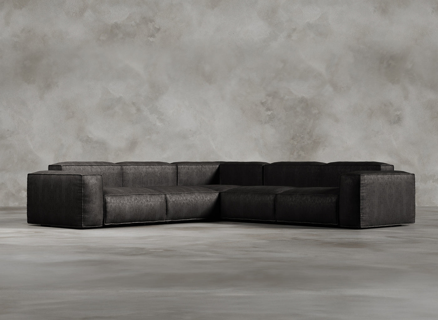 Modular Sofa I Belvedere I Umber I Dark Brown