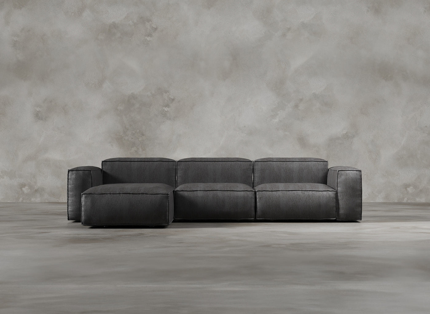 Modular Sofa I Belvedere I Sterling I Medium Grey