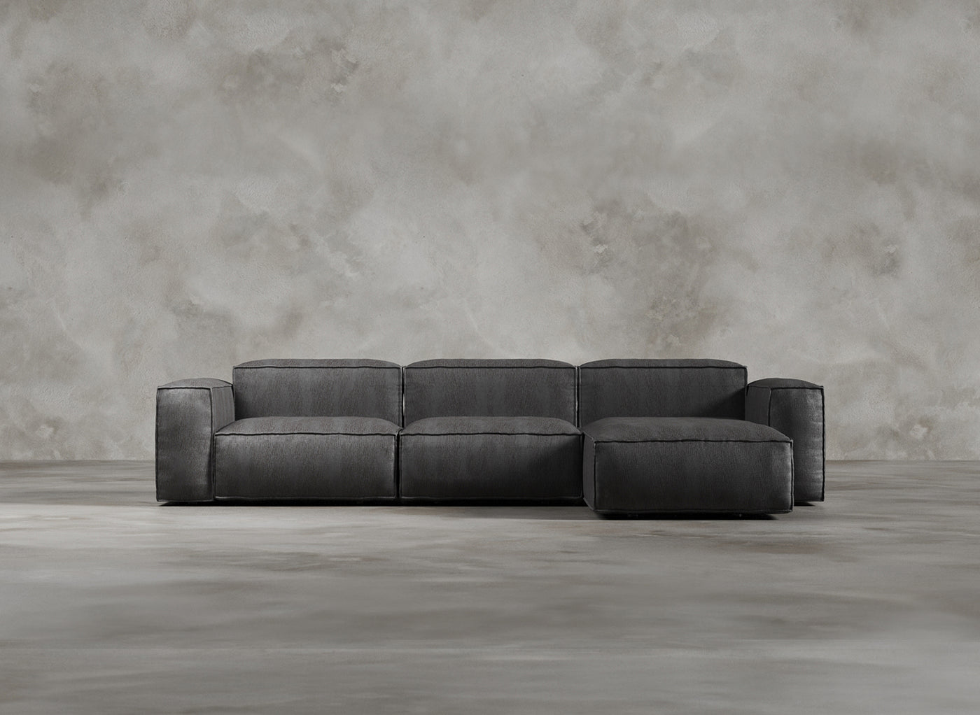 Modular Sofa I Belvedere I Sterling I Medium Grey