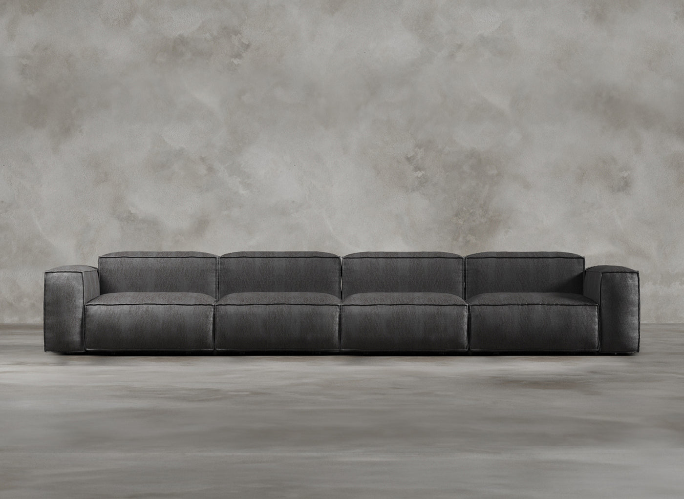 Modular Sofa I Belvedere I Sterling I Medium Grey