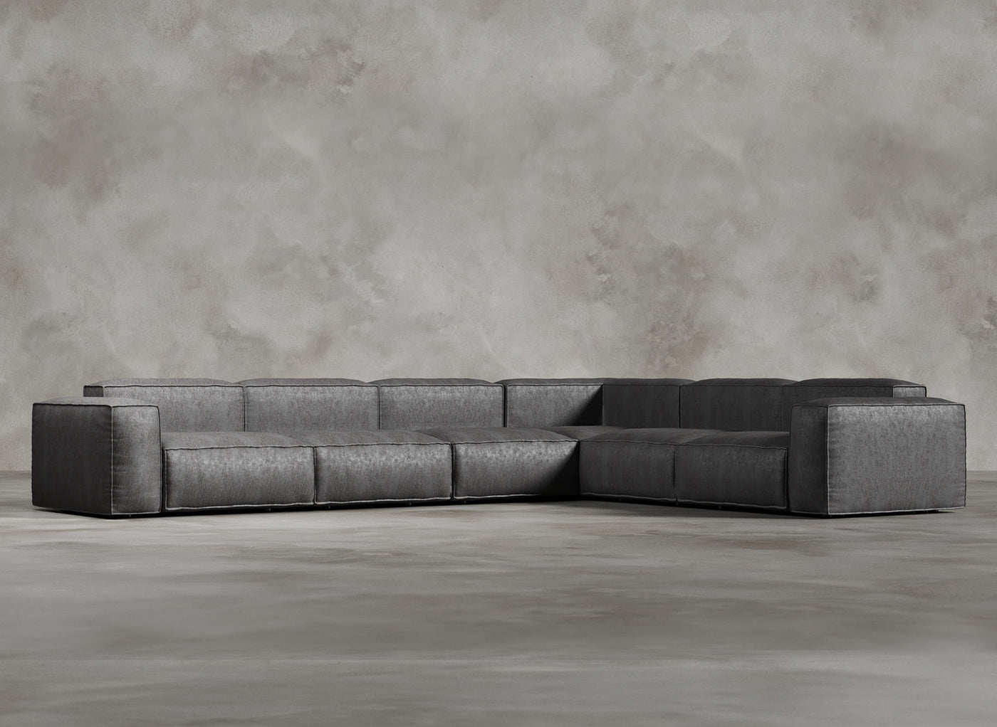 Modular Sofa I Belvedere I Sterling I Medium Grey