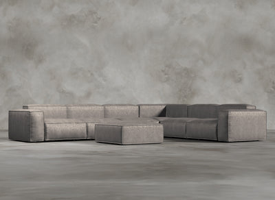 Modular Sofa I Belvedere I Porpoise I Warm Grey