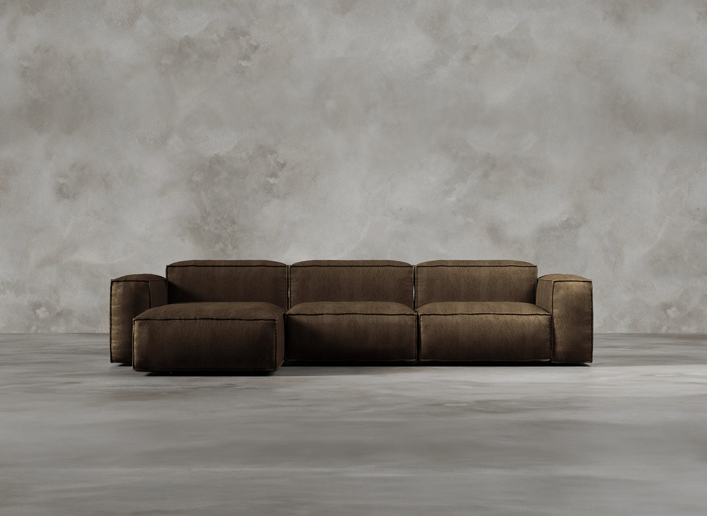 Modular Sofa I Belvedere I Sepia I Medium Warm Brown