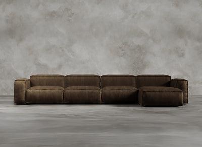 Modular Sofa I Belvedere I Sepia I Medium Warm Brown