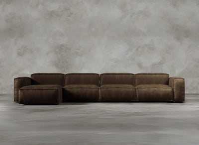 Modular Sofa I Belvedere I Sepia I Medium Warm Brown