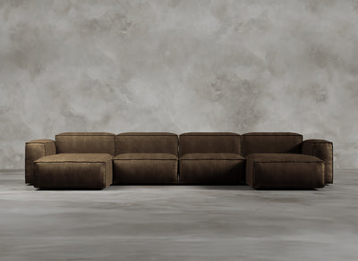 Modular Sofa I Belvedere I Sepia I Medium Warm Brown