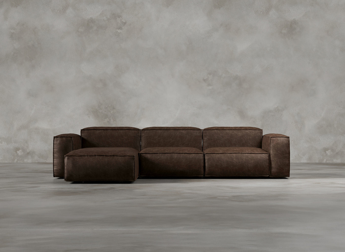 Modular Sofa I Laurent I Auburn I Tobacco