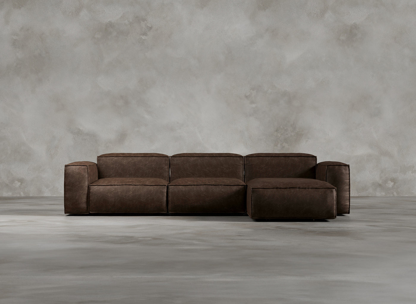 Modular Sofa I Laurent I Auburn I Tobacco