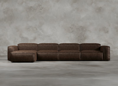 Modular Sofa I Laurent I Auburn I Tobacco