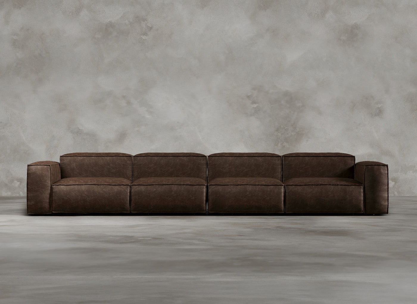 Modular Sofa I Laurent I Auburn I Tobacco