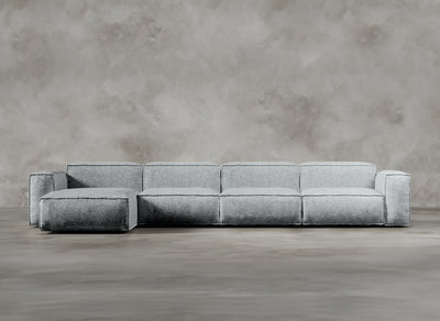 Modular Sofa I Kensington I Chromium I Silver