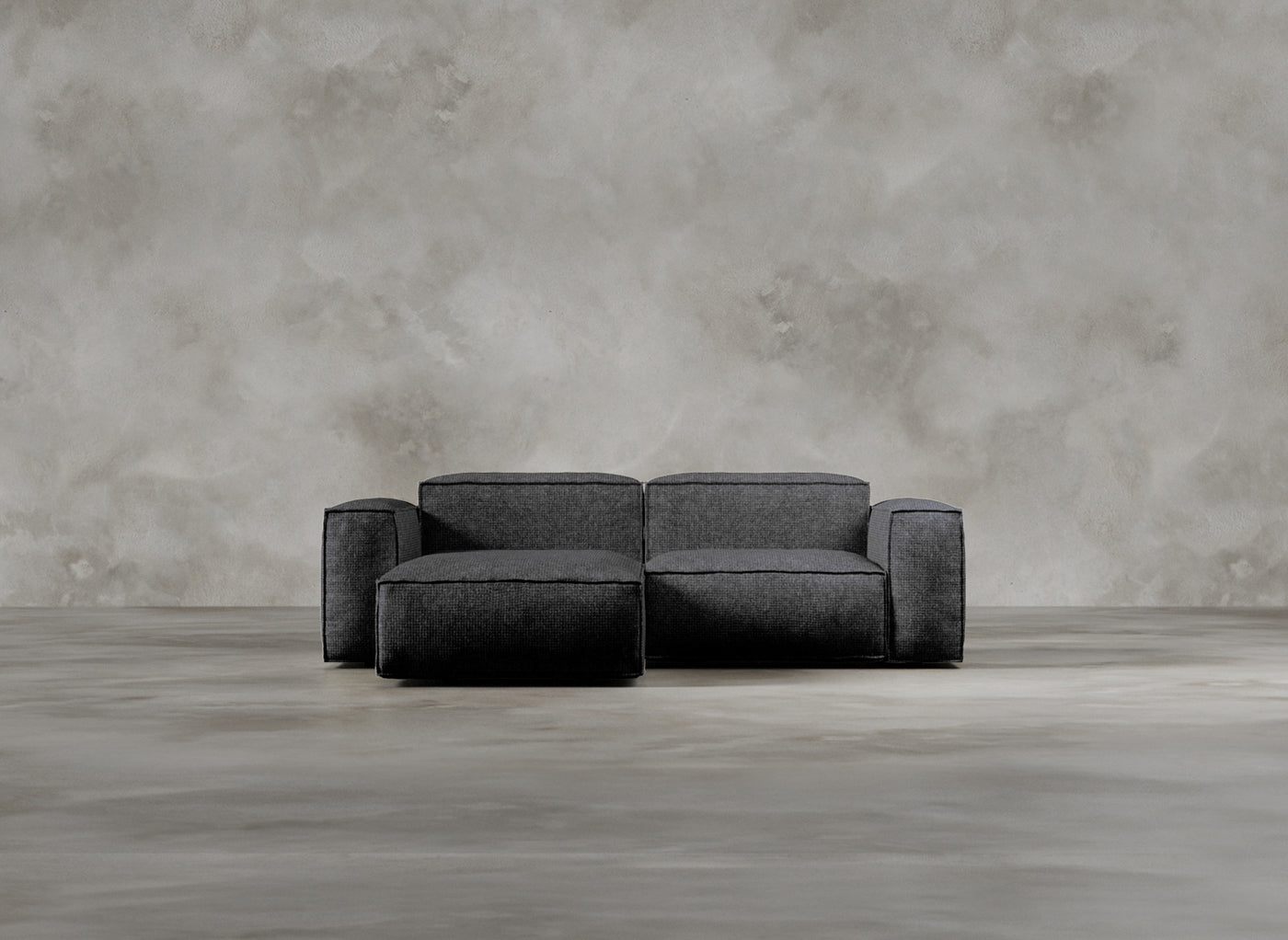 Modular Sofa I Kensington I Platinum I Dark Grey