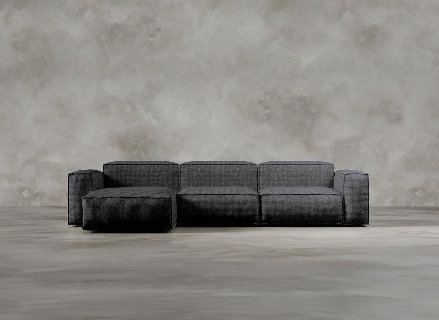 Modular Sofa I Kensington I Platinum I Dark Grey