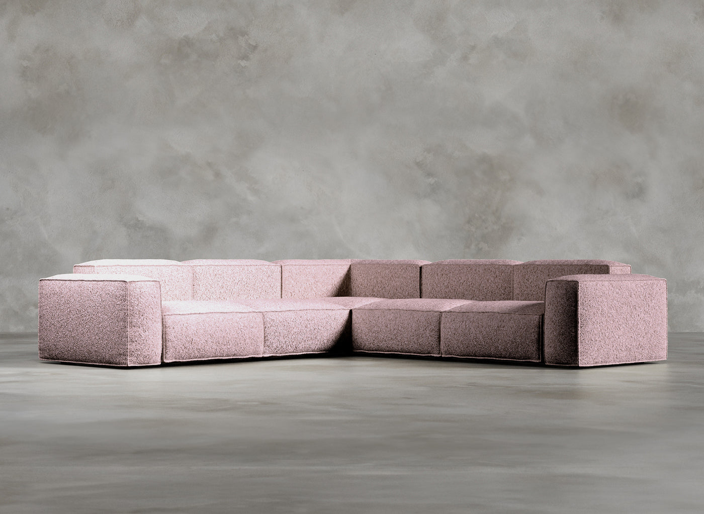 Modular Sofa I Dalston I Thulian I Pink