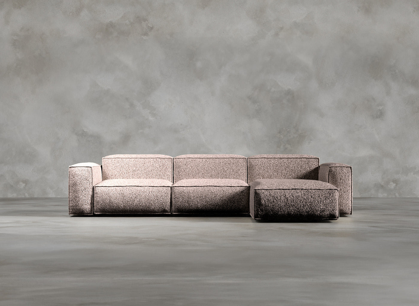 Modular Sofa I Dalston I Cocoa Mist I Mink