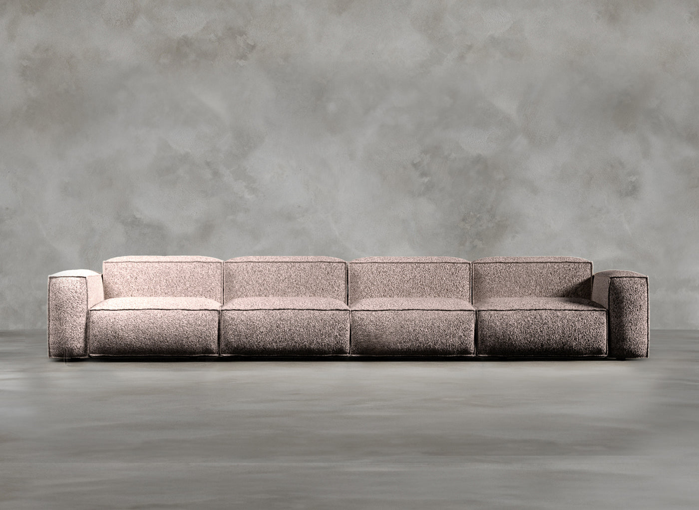 Modular Sofa I Dalston I Cocoa Mist I Mink