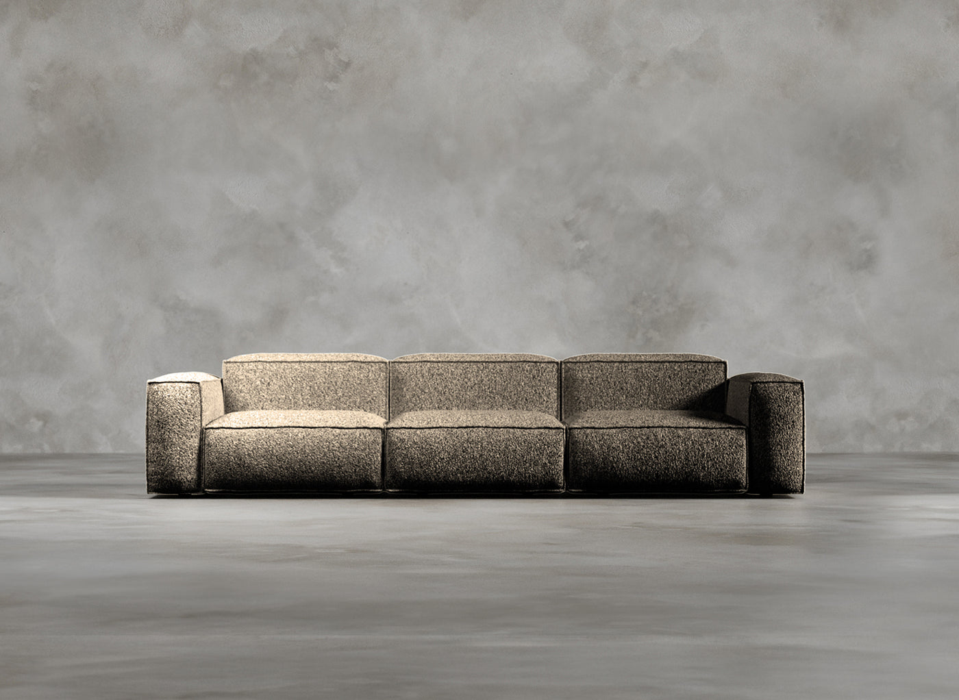 Modular Sofa I Dalston I Sepia I Light Brown