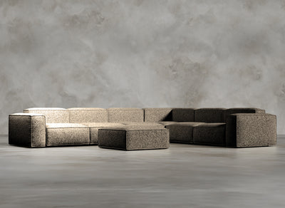 Modular Sofa I Dalston I Sepia I Light Brown