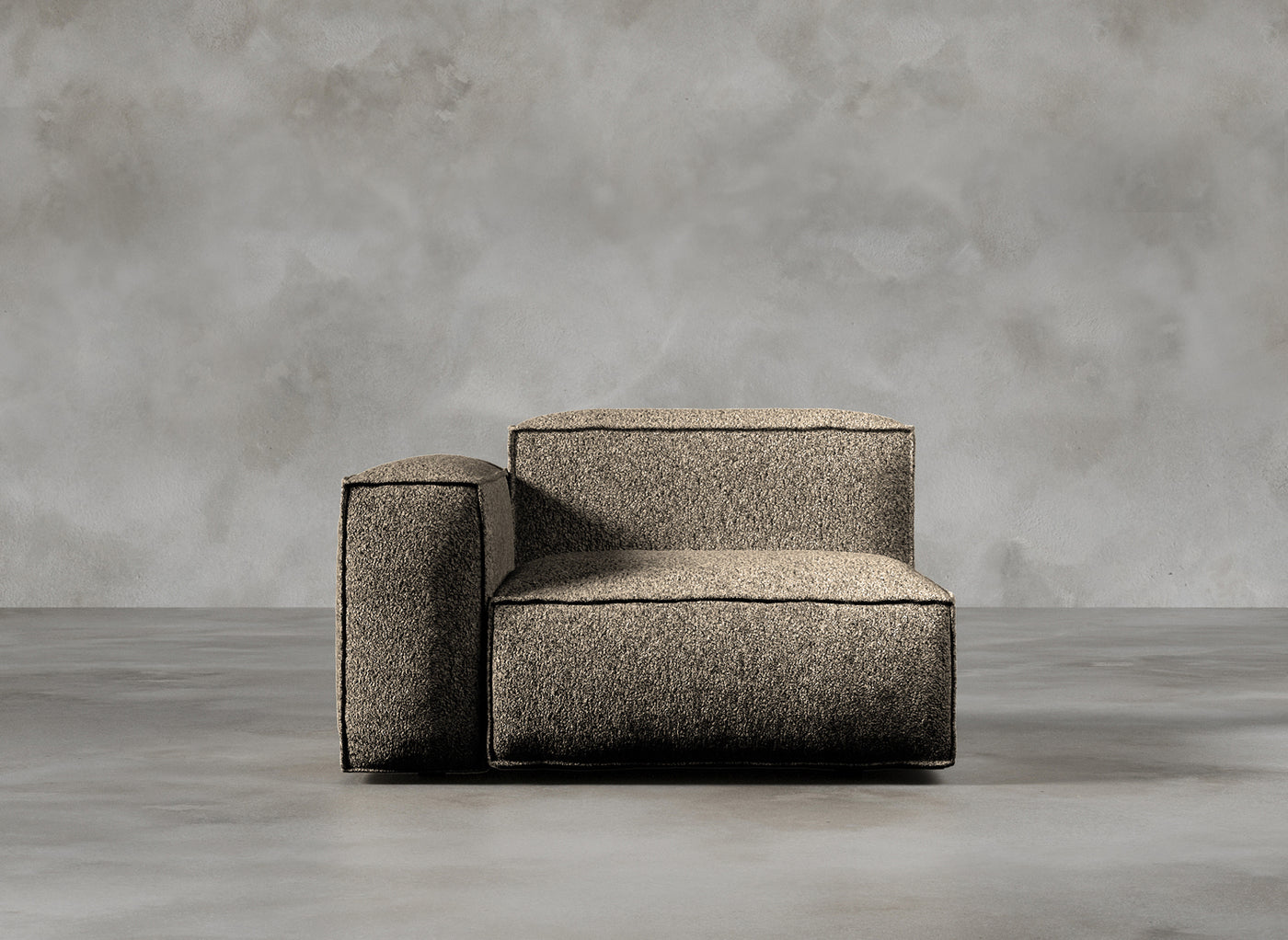 Modular Sofa I Dalston I Sepia I Light Brown