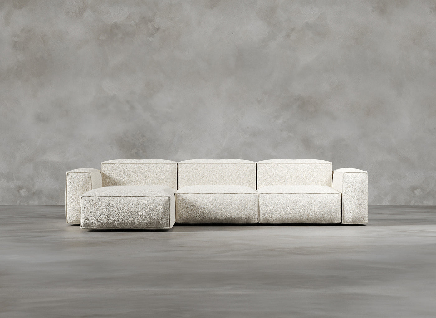 Modular Sofa I Dalston I Lunar I White