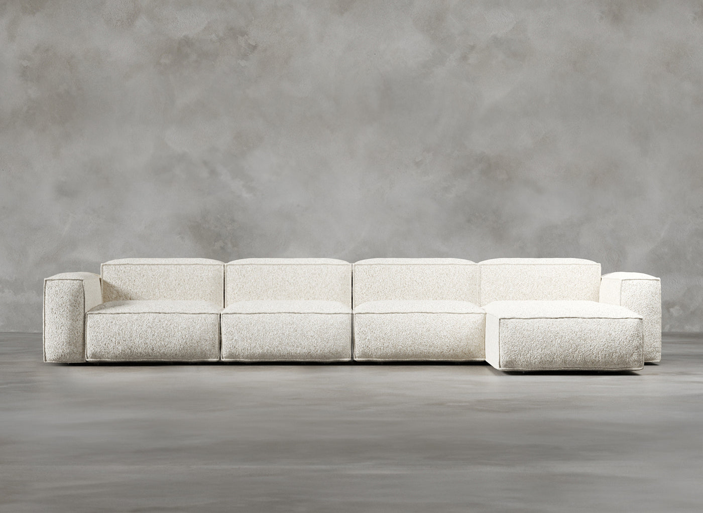 Modular Sofa I Dalston I Lunar I White