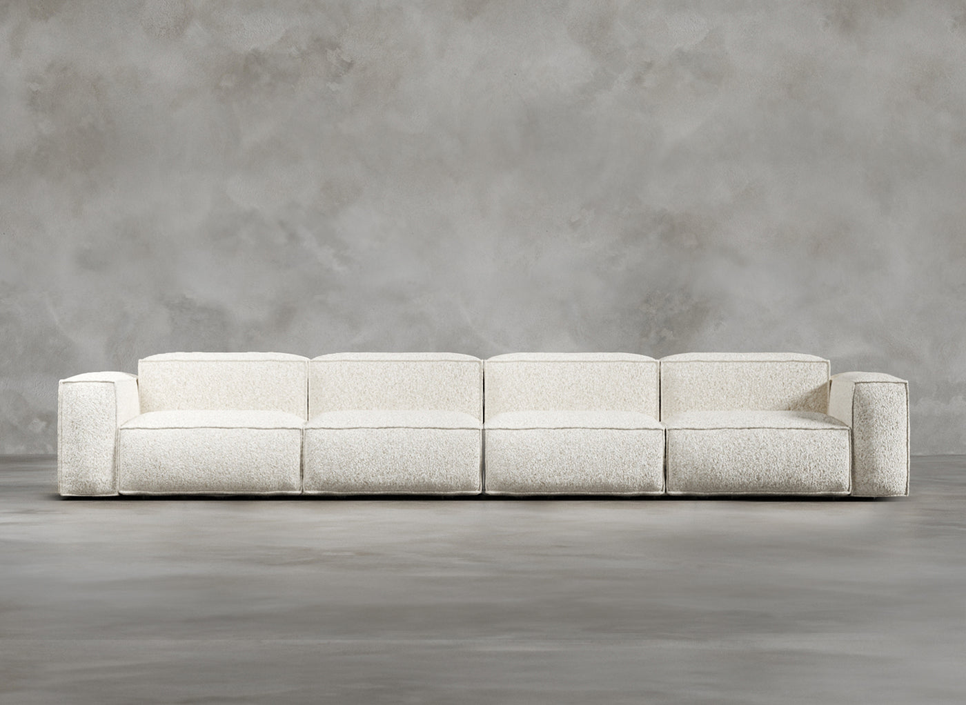 Modular Sofa I Dalston I Lunar I White