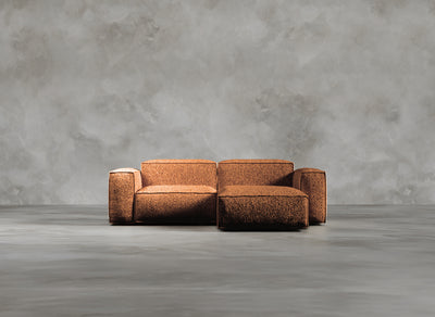 Modular Sofa I Dalston I Vermillion I Burnt Orange