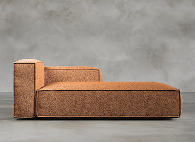 Modular Sofa I Dalston I Vermillion I Burnt Orange